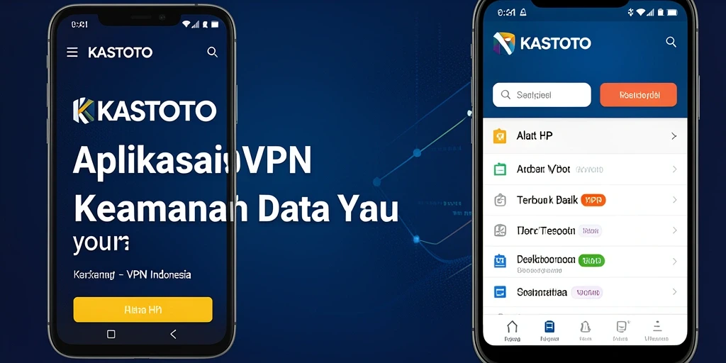 Antarmuka utama KASTOTO yang responsif dan mudah digunakan