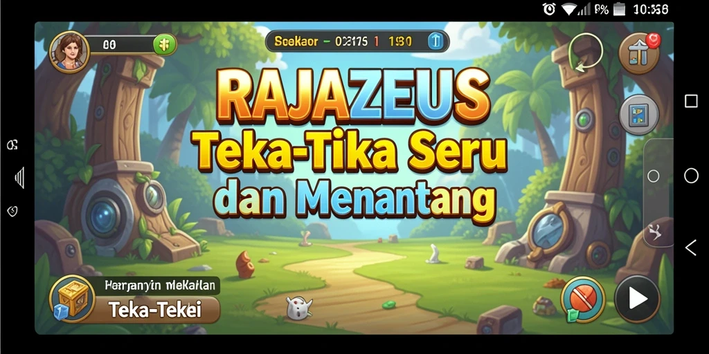 Tampilan antarmuka RAJAZEUS saat menyelesaikan teka-teki yang menantang.